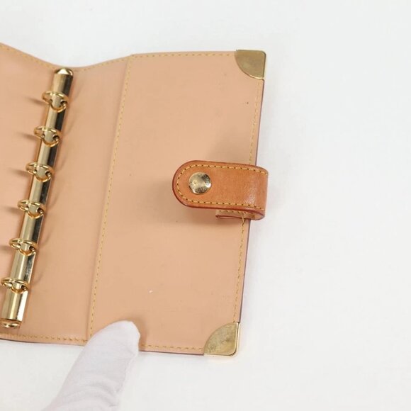 LOUIS VUITTON Multicolor Agenda PM Day Planner Cover Black R20895 Auth BA3998V - Picture 8 of 16